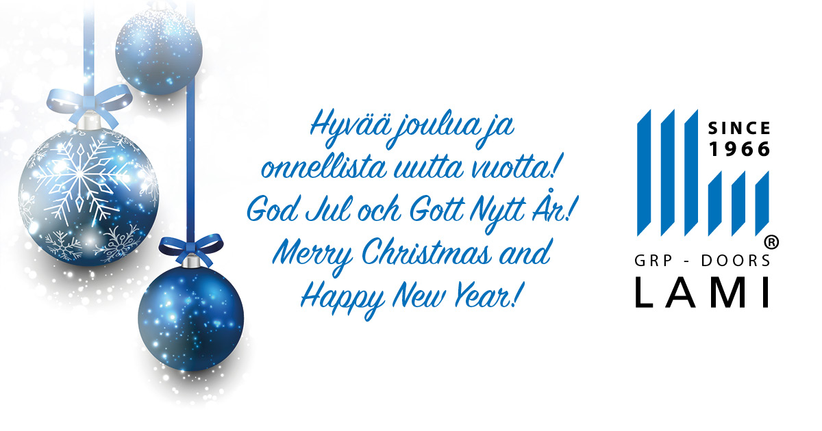 Hyvää joulua ja onnellista uutta vuotta 2025!